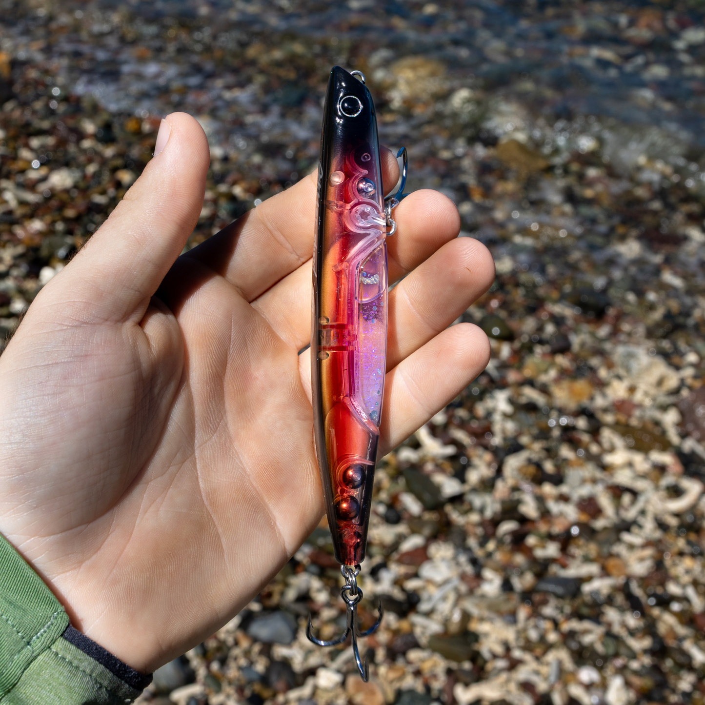 Glittershad 135F - Injured mullet